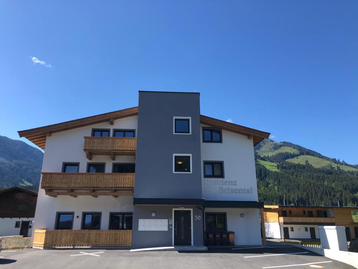 Appartement Almblick Brixen im Thale Buitenkant foto